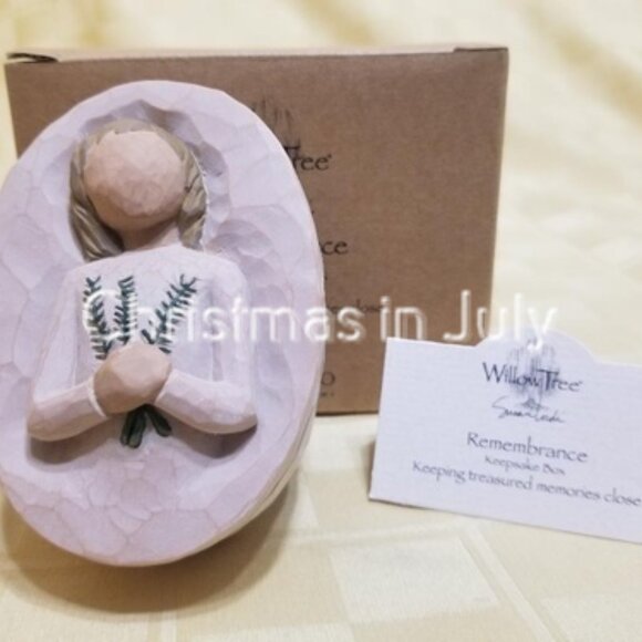 Willow Tree Remembrance Keepsake Box Keeping Treasured Memories Close #26611 - Picture 1 of 4